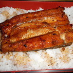 かわ広 - 鰻を乗っけると