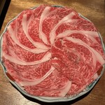 めしや 浮世ばなれ - 和牛ミスジしゃぶしゃぶ