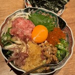 めしや 浮世ばなれ - マグロのネギトロ爆弾 (追加) ¥1,485