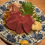 めしや 浮世ばなれ - 和牛ハツ刺し (追加) ¥1,078