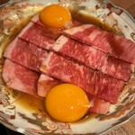 めしや 浮世ばなれ - 和牛イチボユッケ