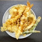 天丼てんや - 天丼、海老天追加