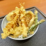 天丼てんや - 天丼、海老天追加