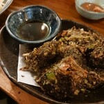 はりくやまく - もずく天ぷら