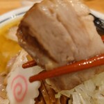 there is ramen - チャーシュー