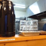 there is ramen - 店内