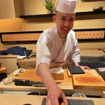 鮨 山口 - 大将 康さん