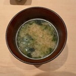 鮨 山口 - 味噌椀