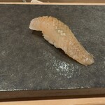 鮨 山口 - 鱚昆布締め