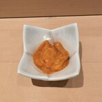 鮨 山口 - 雲丹の味噌漬け