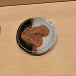 鮨 山口 - 鱒子の醤油漬け