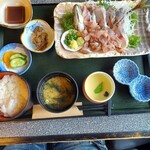 魚処 おお田 - 　　　　　　　　　地アジ膳
