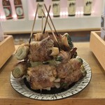 伏水酒蔵小路 - 豚巻き串