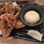 伏水酒蔵小路 - イカゲソ揚げ