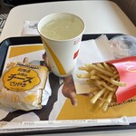 マクドナルド - 料理写真:4種のチーズてりやきセット