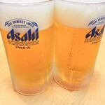 春駒 - キンキンに冷えたスーパードライ