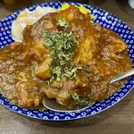 ヌードル＆スパイスカレー 今日の1番 - ガーリックトマトチーズチキンカレー
