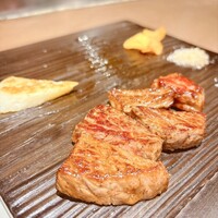 宮崎尾崎牛 鉄板焼き 吟 梅田ヒルトンプラザウエスト - 