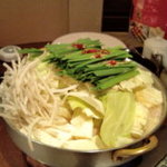 もつ鍋 うさぎ 藤江店 - 一押しの豆乳もつなべ