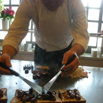 シェフのパフォーマンス