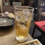 鉄板居酒屋 ちかおちゃん - ジンジャーハイボール　660円税込