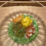 あさば - オクラたたきが美味しい