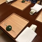 あさば - 綺麗な折敷❣️