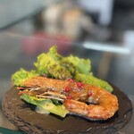 アケボノスタンド - 大エビマヨ 250円。