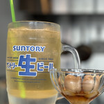 アケボノスタンド - アケボノハイボール MAGA 700円。