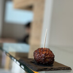 アケボノスタンド - 鶏つくね 200円。