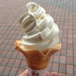 道の駅 こどまり - ソフトクリーム･バニラ（300円）