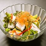 水面月 - 豆腐サラダ　