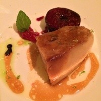ガストロノミー ジョエル・ロブション - フォアグラとイチジク