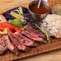 【限定5食】ブラックアンガス牛のサーロインステーキプレート