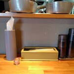 麺家 たけ田 - 卓上