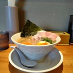 麺家 たけ田 - 松葉蟹の焼き出汁背脂中華蕎麦（塩）