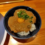 麺家 たけ田 - 漁師の親蟹ぶっかけTKG