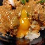 麺家 たけ田 - うずら割った