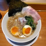 麺家 たけ田 - 松葉蟹の焼き出汁背脂中華蕎麦（塩）