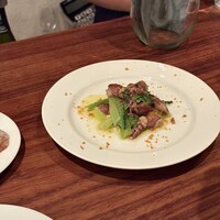 エノテカ・ベルベルバール - ホタルイカ、小松菜、カラスミ、マヨネーズ