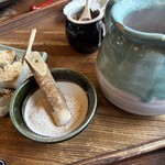 そば工房 篠 - そば湯とそばくず餅