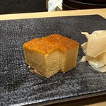 名古屋 栄 鮨 栄華 - 黒糖たまご