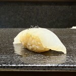 名古屋 栄 鮨 栄華 - ヤリイカ