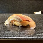 名古屋 栄 鮨 栄華 - カンパチ