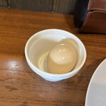 中華そば 一休 - JAF会員証 サービス 温玉♪