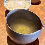 一粒一粒 - 朝御前(\2,200) だし茶漬けのおだし