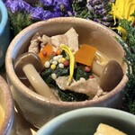 一粒一粒 - 料理長こだわり！小松菜の炒め煮