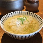 一粒一粒 - 朝御前(\2,200) だし茶漬け（盛り付け例）
