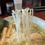 翔鶴 - 自家製の細ストレート麺♪