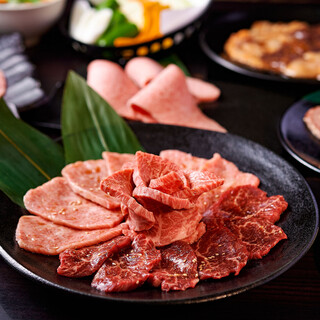 味、ボリューム共に大満足間違いなしのうし雅のコース！